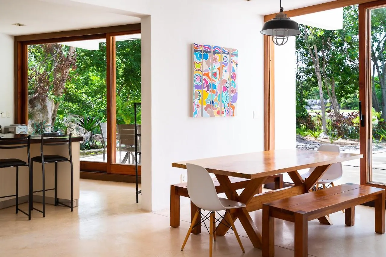 Tulum Country Club Private Villa With Pool 18 People México