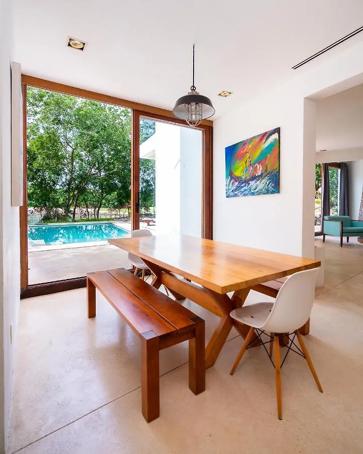 Tulum Country Club Private Villa With Pool 18 People México
