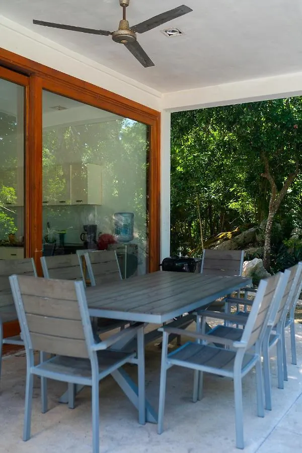 Tulum Country Club Private Villa With Pool 18 People