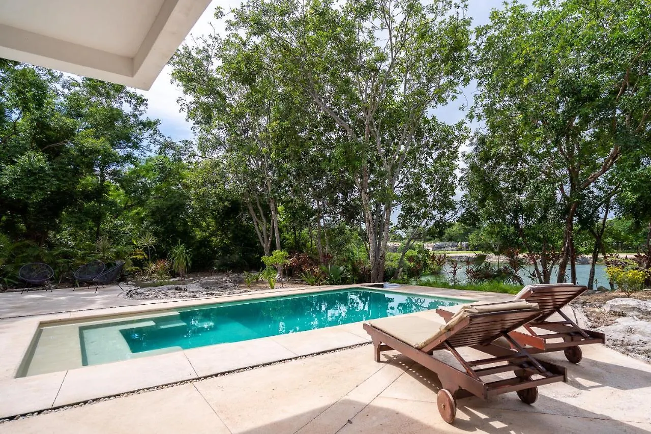 Tulum Country Club Private Villa With Pool 18 People México