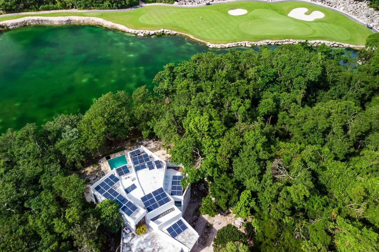 Tulum Country Club Private Villa With Pool 18 People