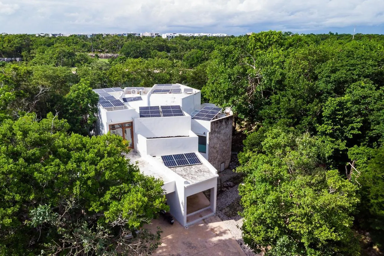 Tulum Country Club Private Villa With Pool 18 People