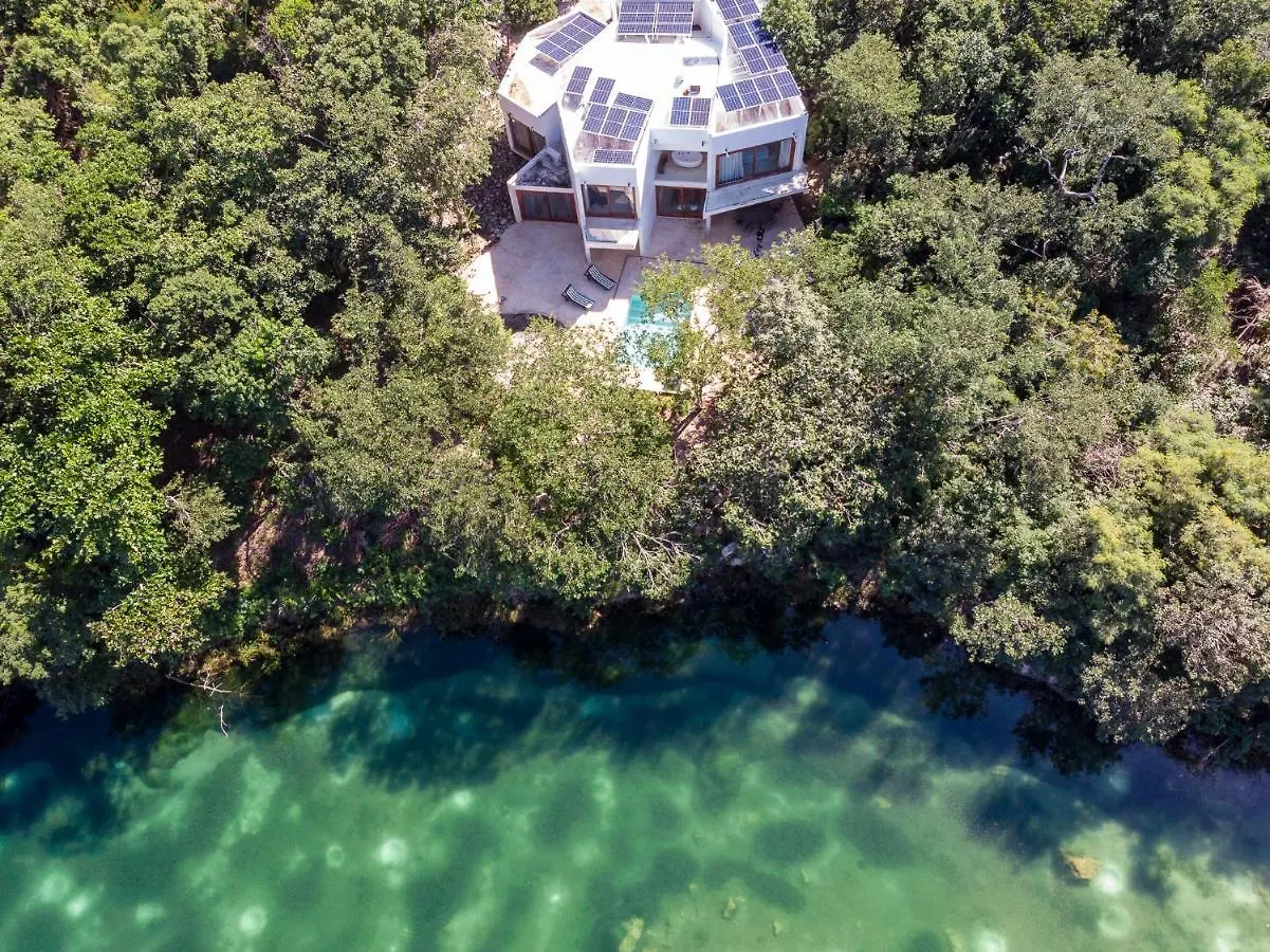 Tulum Country Club Private Villa With Pool 18 People
