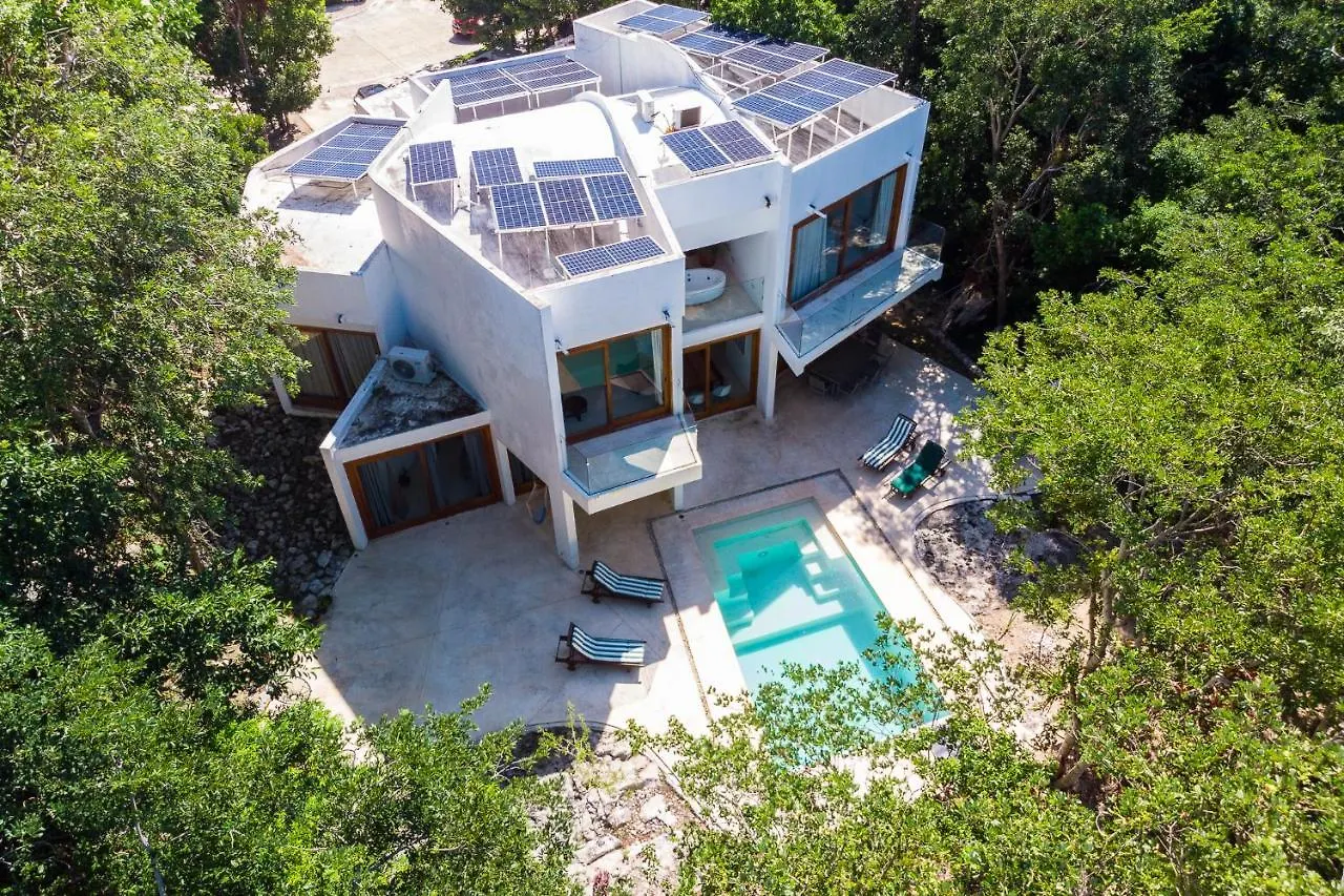 Tulum Country Club Private Villa With Pool 18 People México