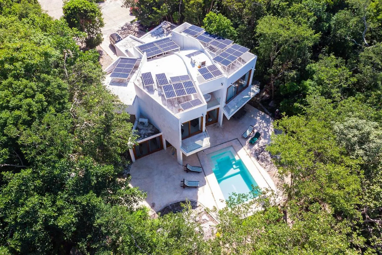 Tulum Country Club Private Villa With Pool 18 People location