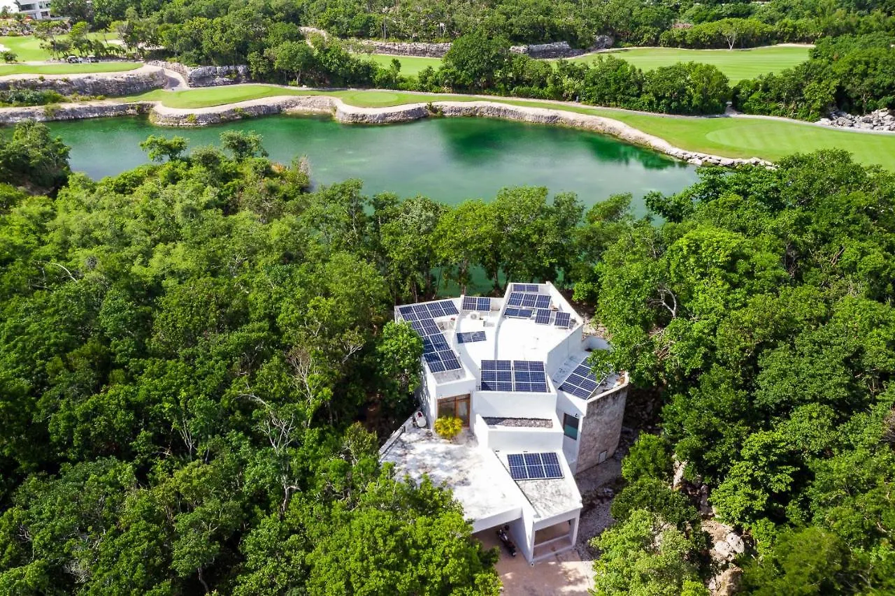 Tulum Country Club Private Villa With Pool 18 People